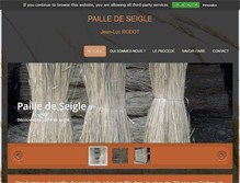 Tablet Screenshot of pailledeseigle.com